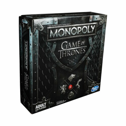 Hasbro Games of Thrones Monopoly Board Game Perspective: front