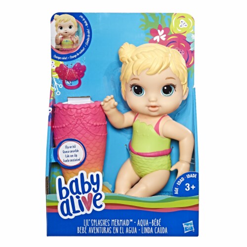 baby alive mermaid blonde