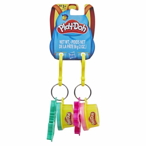 Play-Doh Clip-On Keychain Assortment Perspective: front