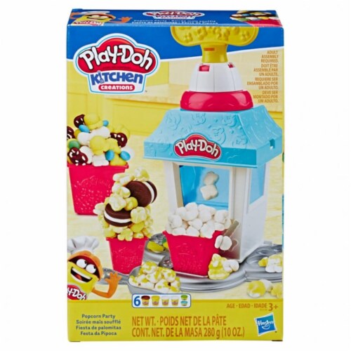 Hasbro HSBE5110 Play Don Popcorn Party Toy Pack of 3 1 Fry s