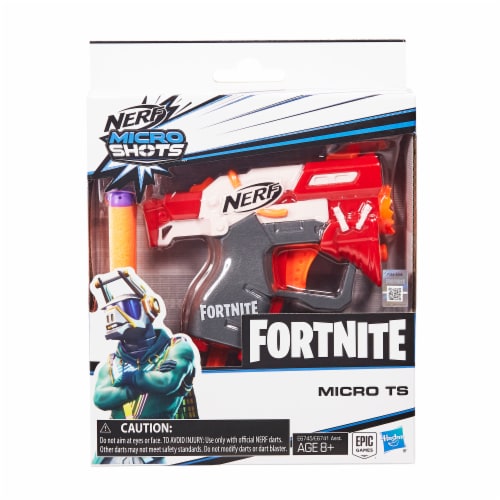 Nerf Micro Shots Fortnite Micro TS Dart Blaster, 1 ct - Baker's