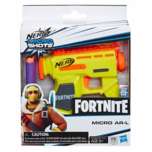 Nerf Micro Shots Fortnite Micro AR-L Dart Blaster, 1 ct - City Market