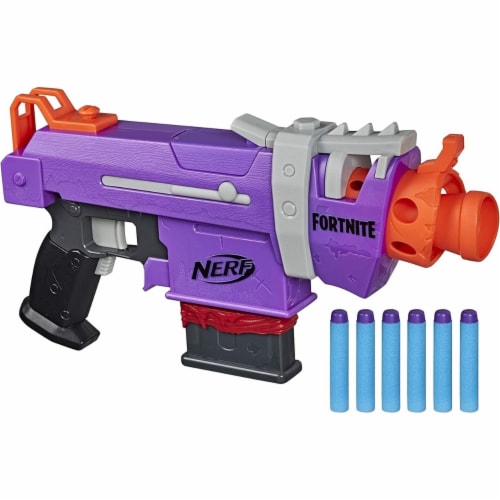 Nerf Fortnite SR Blaster, Includes 8 Official Nerf Darts, for Kids Ages 8  and Up