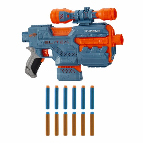 Nerf Elite 2.0 Phoenix CS-6 Motorized Blaster, 1 ct - Baker's