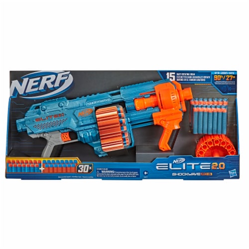 Nerf Elite 2.0 Shockwave RD-15 Blaster, 1 ct - Ralphs