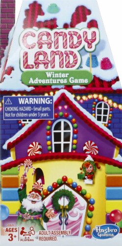 Hasbro Gaming Candy Land Winter Adventure Game Perspective: front