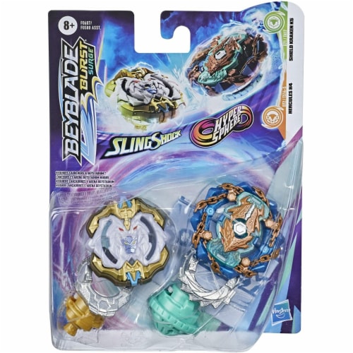 Hasbro® Beyblade Burst™ Surge Slingshock Hercules H4 and Hasbro® Beyblade Burst™ Surge Slingshock Hercules H4 and
