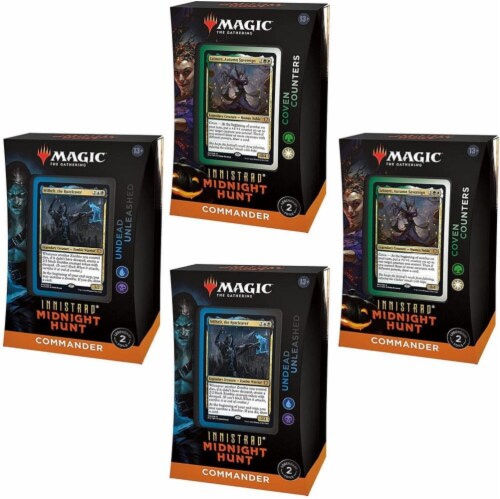 Wizards of the Coast Magic Innistrad Midnight Hunt Wilhelt Commander Deck Perspective: front