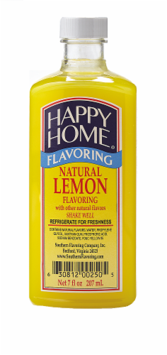 Happy Home Natural Lemon Flavor, 7 fl oz - Kroger