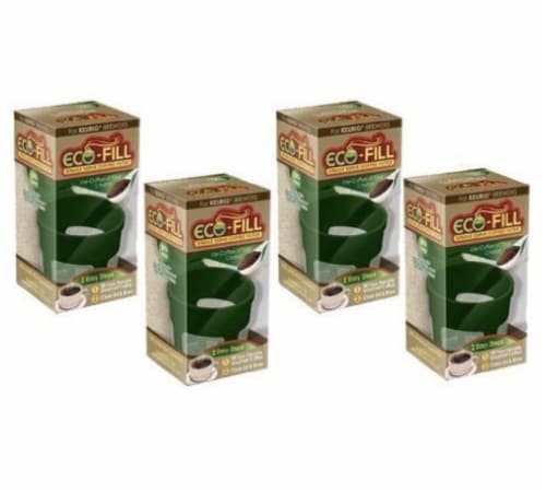 Perfect Pod Eco-Fill Refillable Capsule for K-cup Brewers - 4 Pack Perspective: front