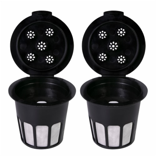 2-Pack Cafe Supreme Reusable K Cup For Keurig K-supreme Multistream Coffee Brewer By Perfect Perspective: front
