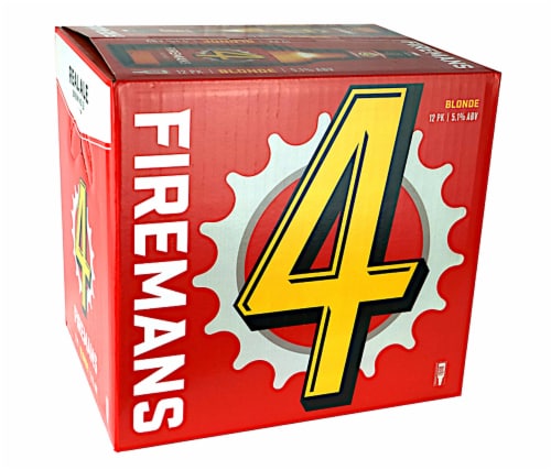 Real Ale Brewing Company Firemans #4 Blonde Ale Perspective: front