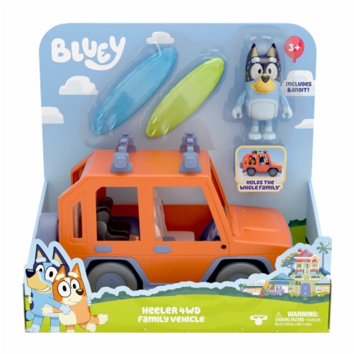  Bluey Family Home Playset with 2.5 poseable Figure : Toys &  Games