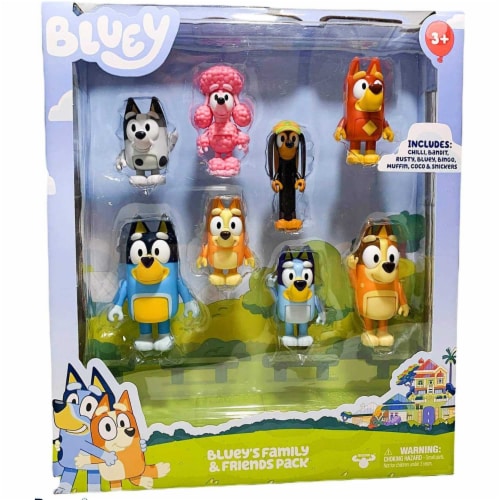 Bluey 4-Pack Figurines, Bluey Official Website