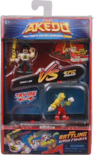Akedo™ Action Figure Starter Pack - Chux Lee Perspective: front
