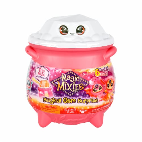 Magic Mixie Gem Reveal Elemental Surprise Plushie Perspective: front