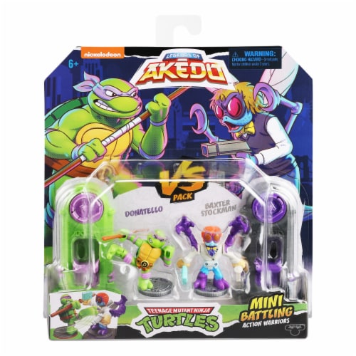 Akedo Mini Battling Teenage Mutant Ninja Turtles Perspective: front