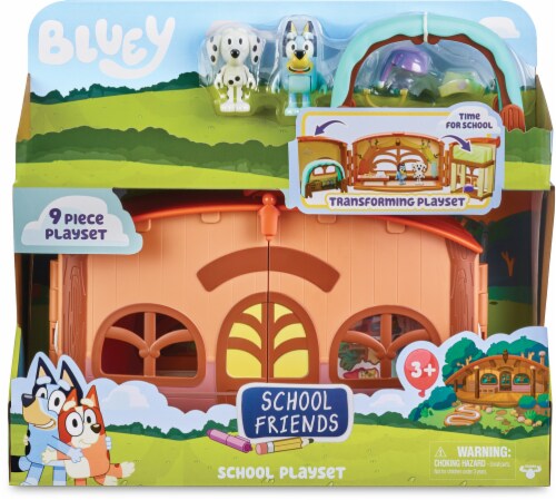 Bluey School Friends School Playset Perspective: front