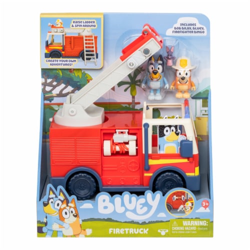 Bluey Fire Truck Perspective: front