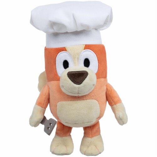 Moose Bluey Friends Chef Bingo Plush Figure Perspective: front