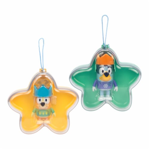 Bluey Star Toy Ornament Perspective: front