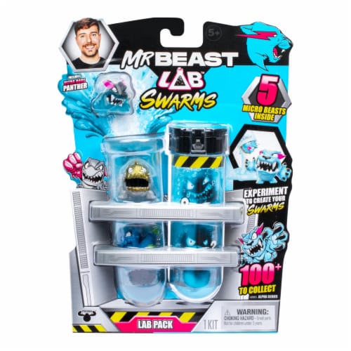 Mr Beast Lab™ Biomites Micro Figure Pack Perspective: front