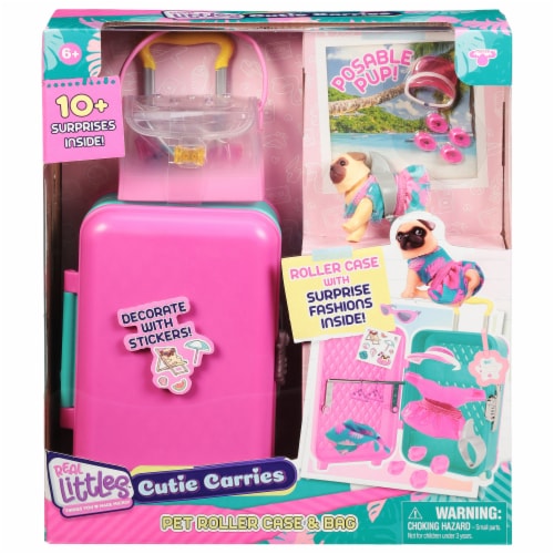 Real Littles™ Cutie Carries Pet Rollers & Bag Perspective: front