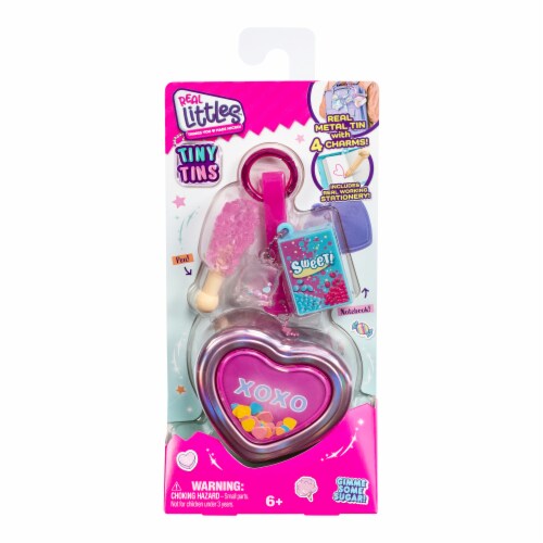 Real Little Tiny Tins Keychains Perspective: front