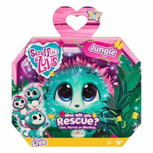 Little Live Scruff a Luvs Jungle Teal No Dillons Food Stores