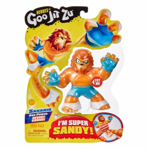 Moose Toys Goo Jit Zu Sahario Desert Crush Action Figure Perspective: front