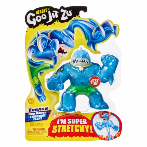 Moose Toys Goo Jit Zu Thrash Action Figure Hero Pack Perspective: front