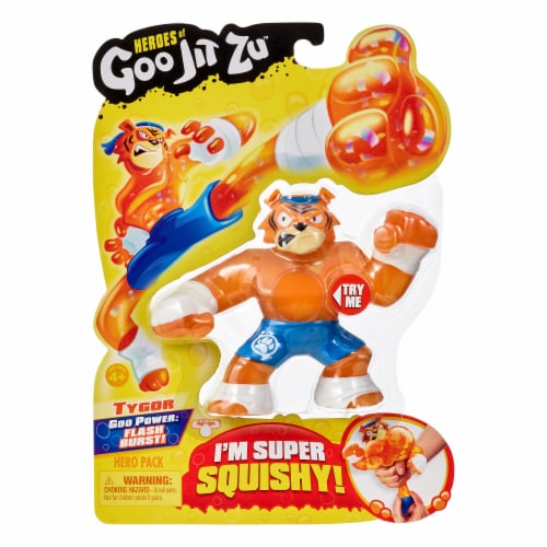 Moose Toys Goo Jit Zu Tygor Action Figure Hero Pack, 1 ct - Fry's Food  Stores