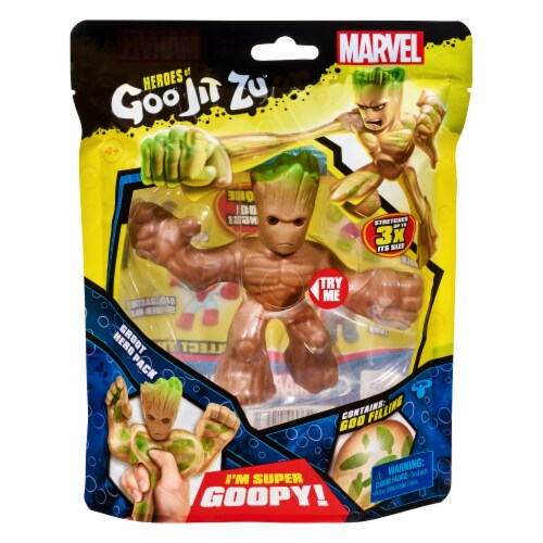 Heroes of Goo Jit Zu Groot Figure Perspective: front