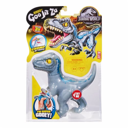 Heroes of Goo Jit Zu Jurassic World Stretch Heroes - Blue Perspective: front