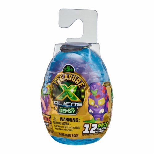 Treasure X Aliens Ooze Egg Perspective: front