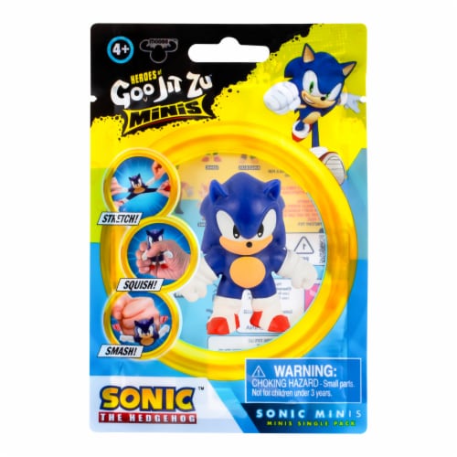 Heroes of Goo Jit Zu Minis Sonic The Hedgehog Figure Perspective: front