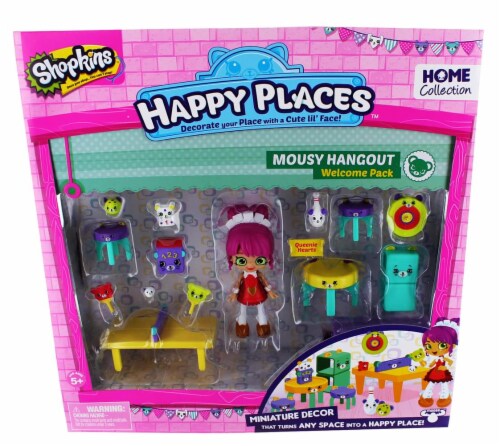 NEW Shopkins Happy Places Doll House HUGE Miniature Collection