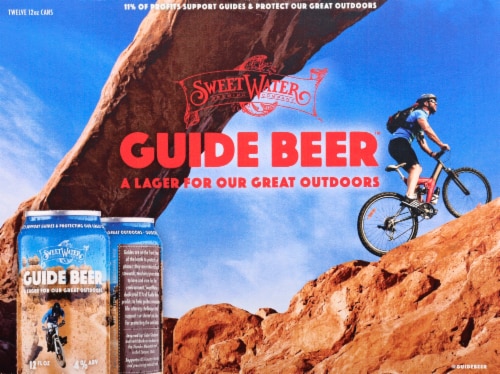 SweetWater Brewing Co. Guide Beer Lager Perspective: front