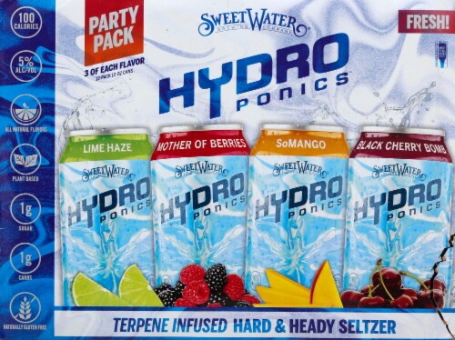 SweetWater Brewing Co. Seltzer Hard Seltzer Variety Pack Perspective: front