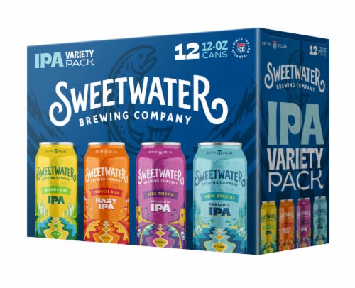 SweetWater Brewing Co. Seasonal Variety Pack Perspective: front