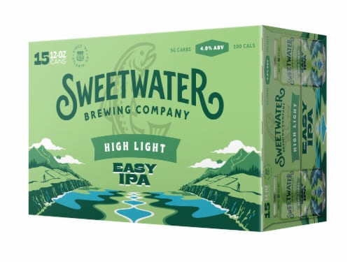 SweetWater Brewing Company High Light Lo-Cal Easy IPA 15 Pack 12oz Cans