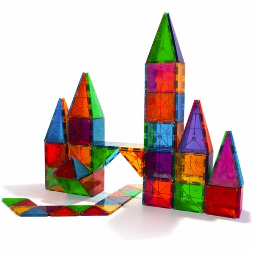  MAGNA-TILES Classic 100-Piece Magnetic Construction