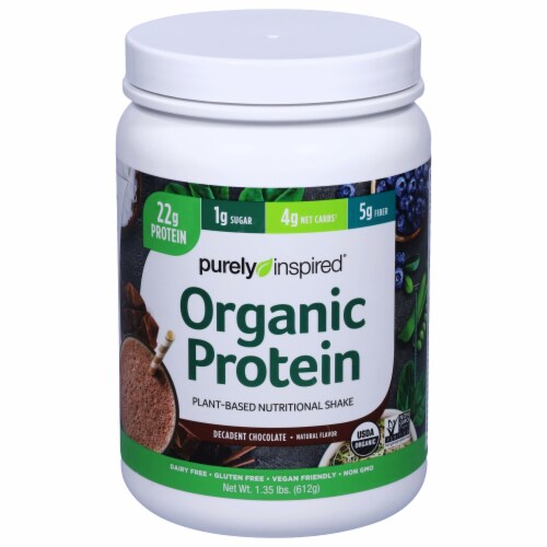 Purely Inspired® Organic Decadent Chocolate Protein Powder Perspective: front