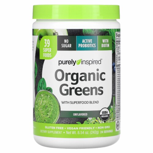 Organic super greens powder hot sale