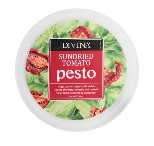 Divina Sun-Dried Tomato Pesto Perspective: front