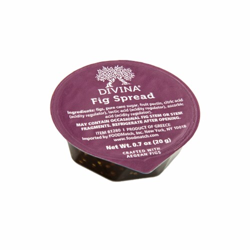 Divina Fig Spread Portion Pack Perspective: front