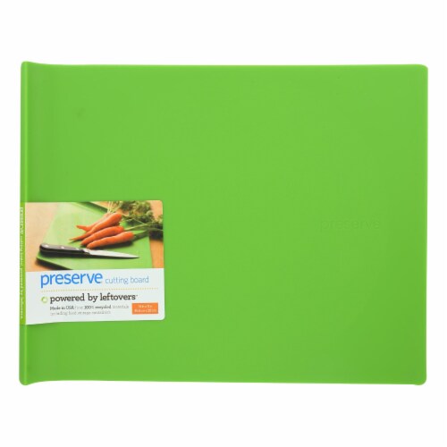 Preserve Large Cutting Board - Green - 14 in x 11 in Perspective: front