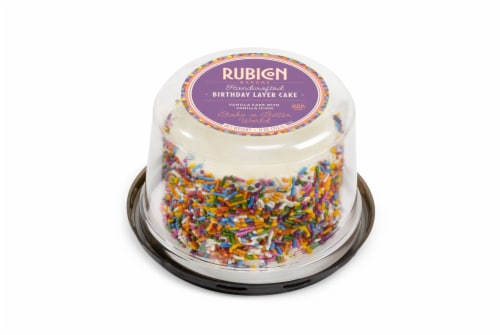 Rubicon Bakers Birthday Cake Perspective: front