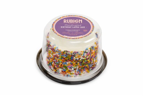 Rubicon Bakers Birthday Cake Perspective: front