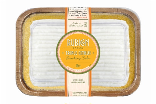 Rubicon Bakers Triple Citrus Snacking Cake Perspective: front